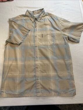 Columbia Men's PFG fishing shirt short sleeve  XL